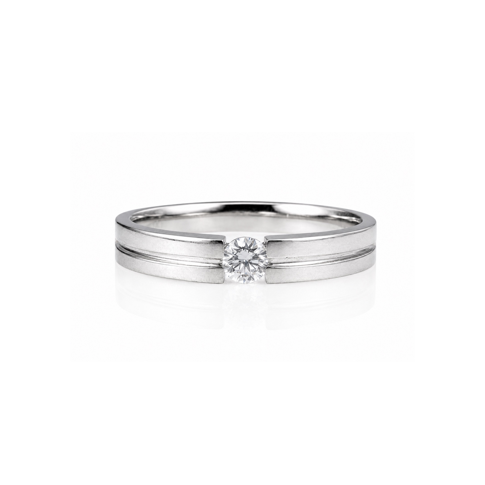 Roman & Co庐 Virel Crest Wedding Band