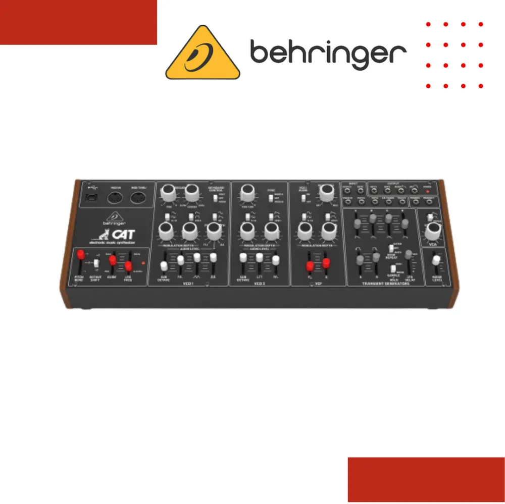 Behringer CAT Desktop Duophonic Analog Synthesizer Module