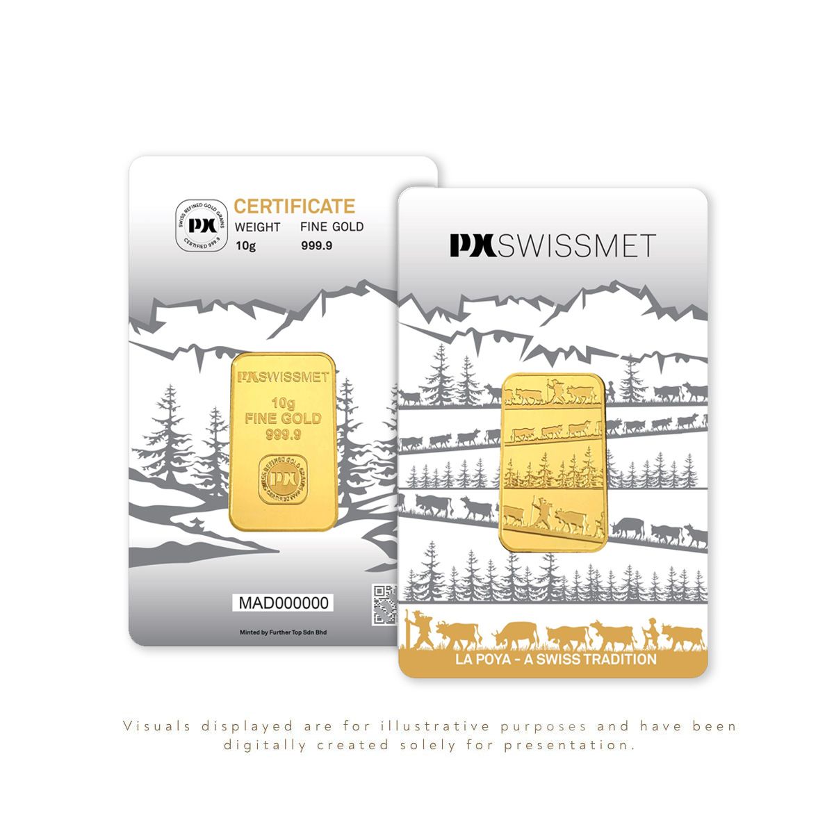 LAPOYA | PX Swissmet Au999 (10g)