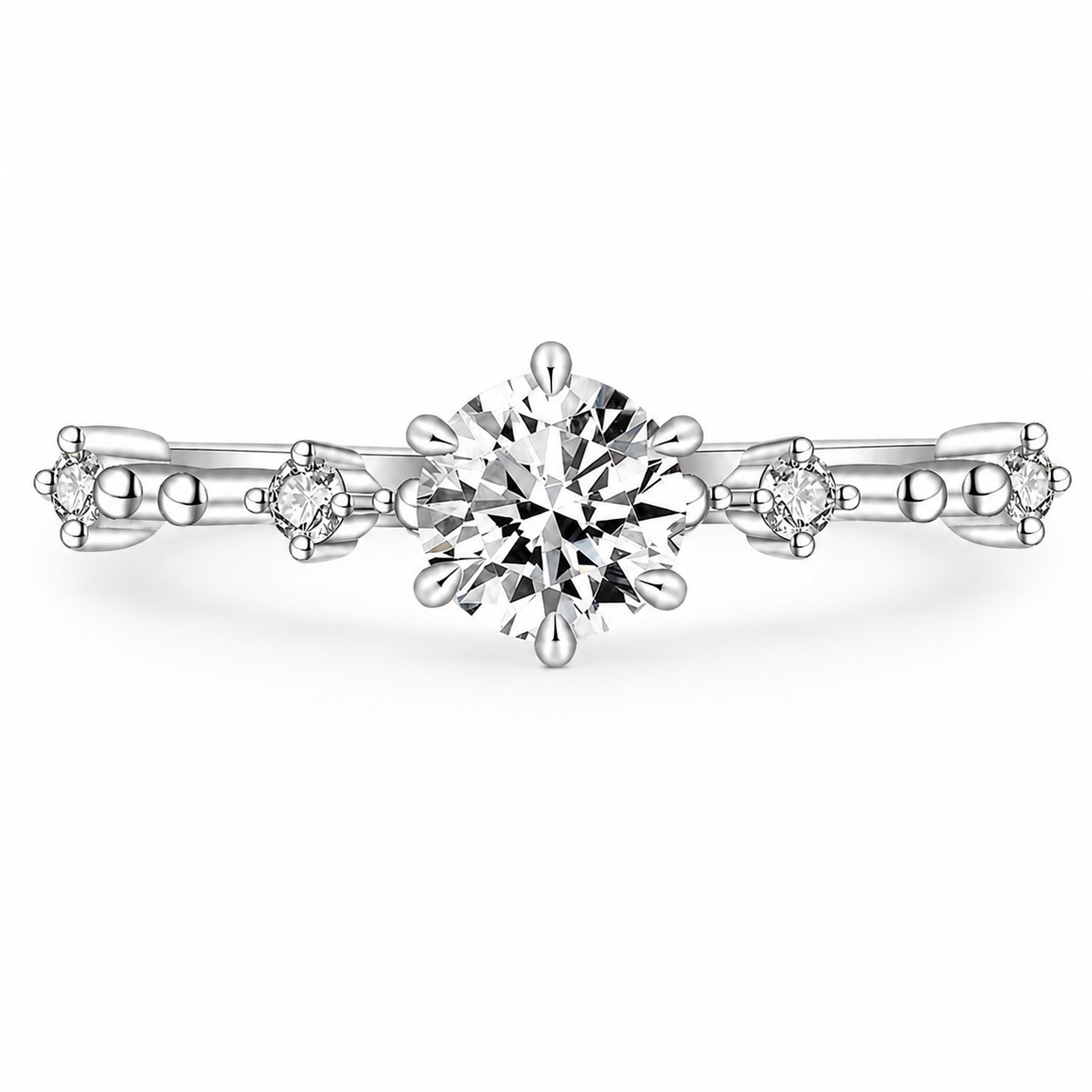 Roman & Co Lioren Cascade Diamond Accent Ring
