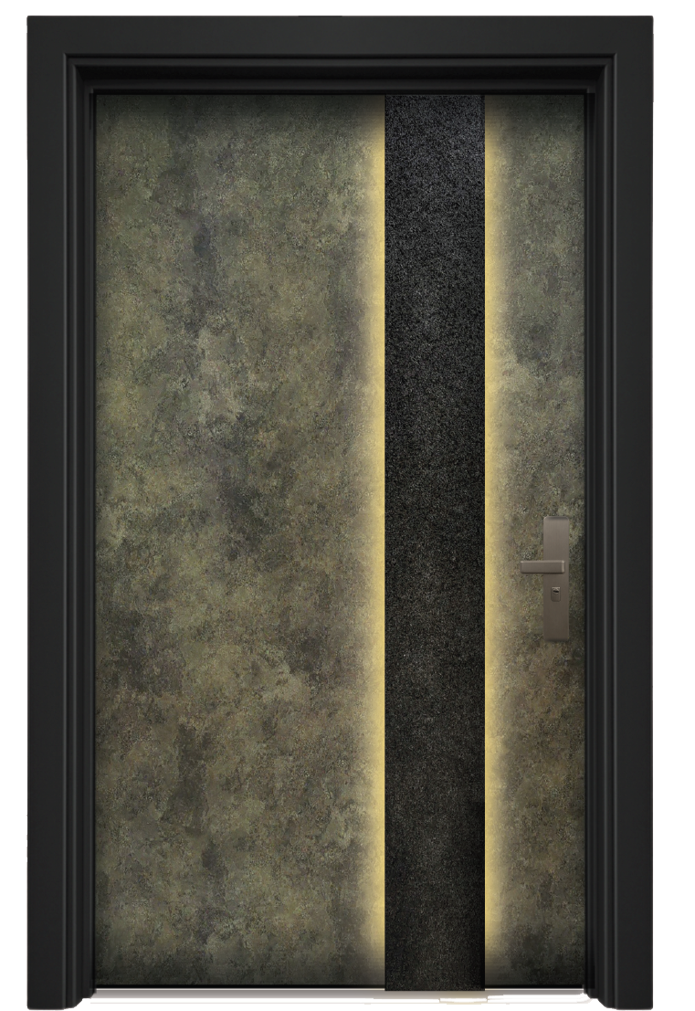 TOP SENDORA Flec Light V1 Wooden Door