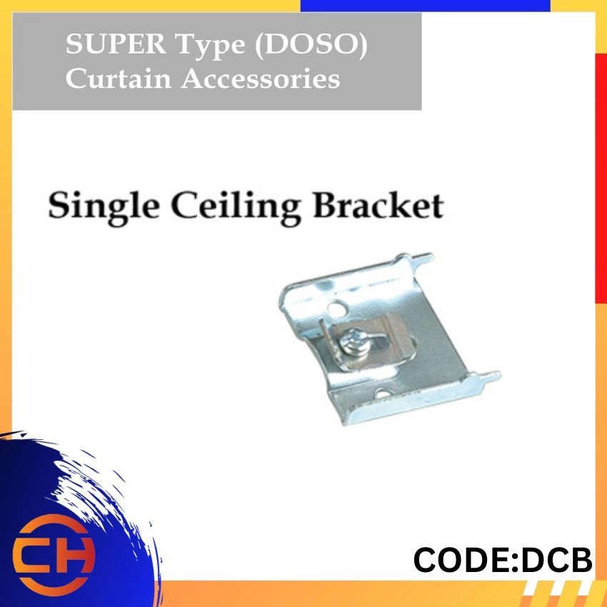 CURTAIN ACCESSORIES (SINGLE CEILING BRACKET)