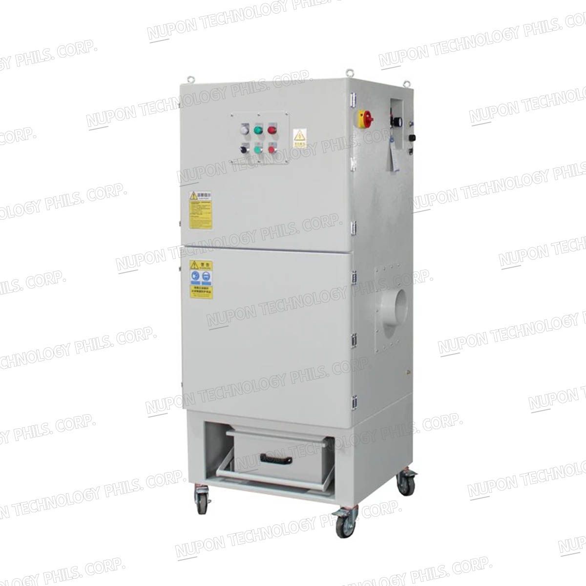 AJS Industrial Dust Collector with PTFE Membrane HEPA Cartridge Filters