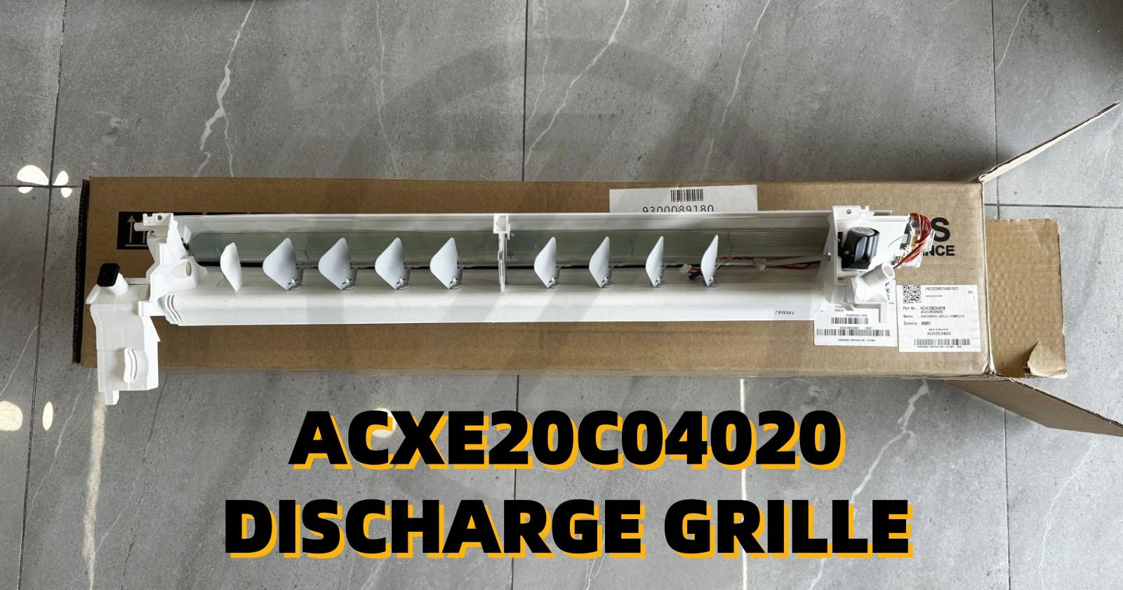 Panasonic Discharge Grille - Complete ACXE20C04020