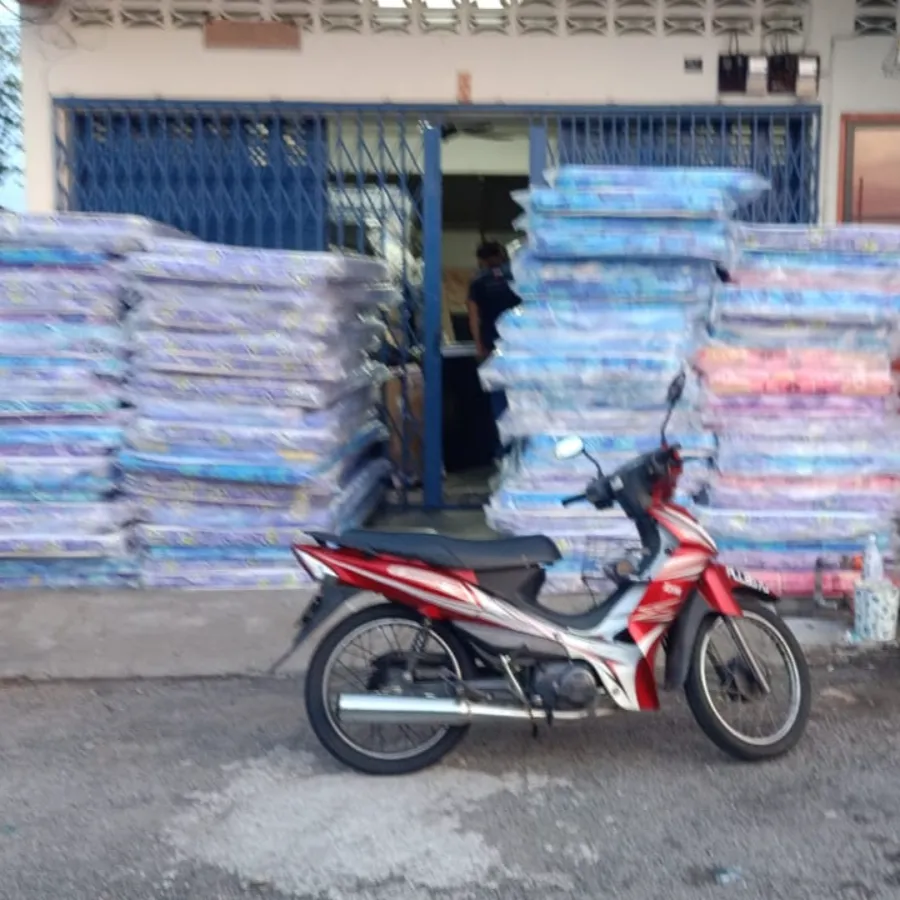 Factory Hostel Standard 4" Single Foam Mattress Paling Murah tilam Asrama Malaysia DIRECT KILANG 