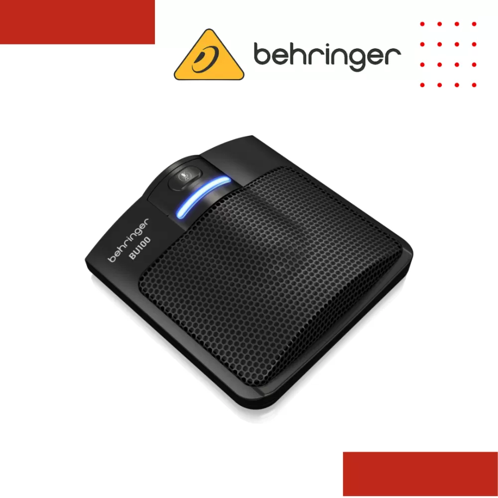 Behringer BU100 USB Boundary Microphone for Dedicated Vocal Applications