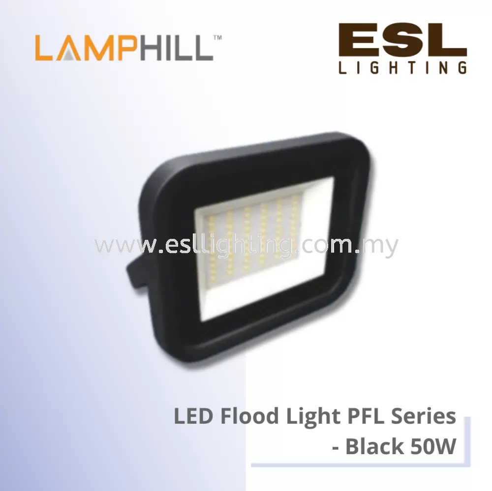 LAMPHILL LED Flood Light PFL SERIES (Black) - PFL-5030W / PFL-5065W