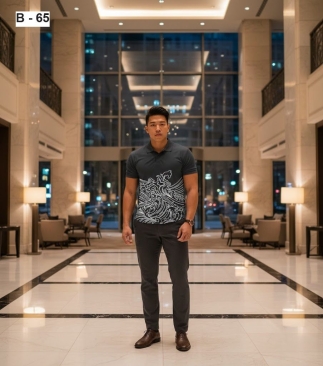 Custom Batik Sublimation T-Shirt