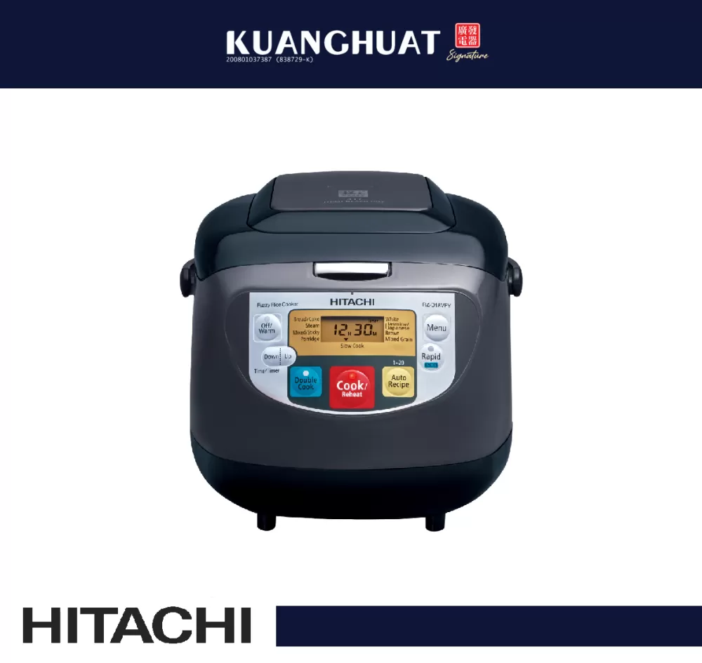 HITACHI Microcomputer Double Cook Jar Rice Cooker (1.8L) RZ-D18VFY