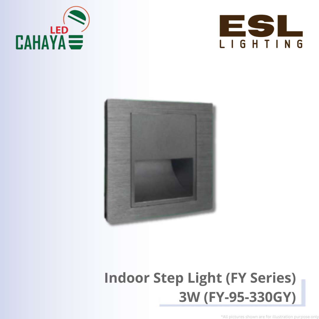 CAHAYA Indoor Step Light FY Series 3W - FY-95-330GY Grey