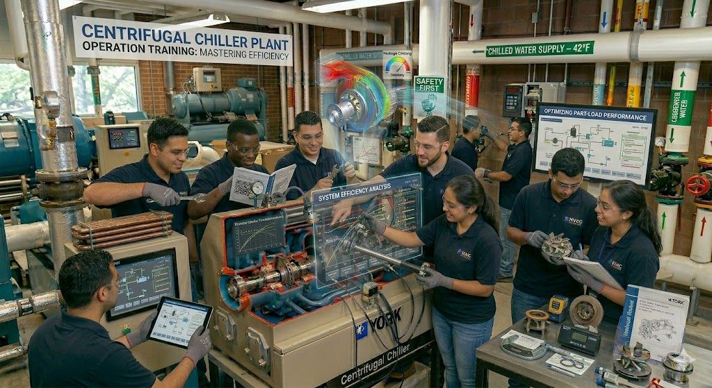 Centrifugal chiller plant operation training