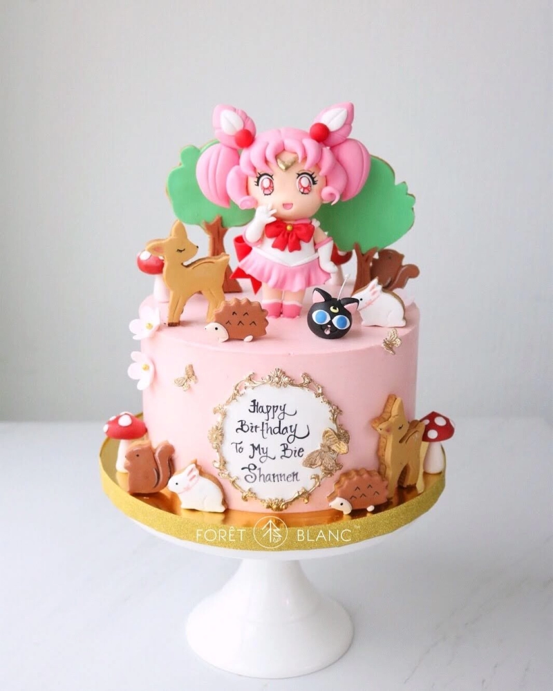 Sailormoon Chibimoon Cake