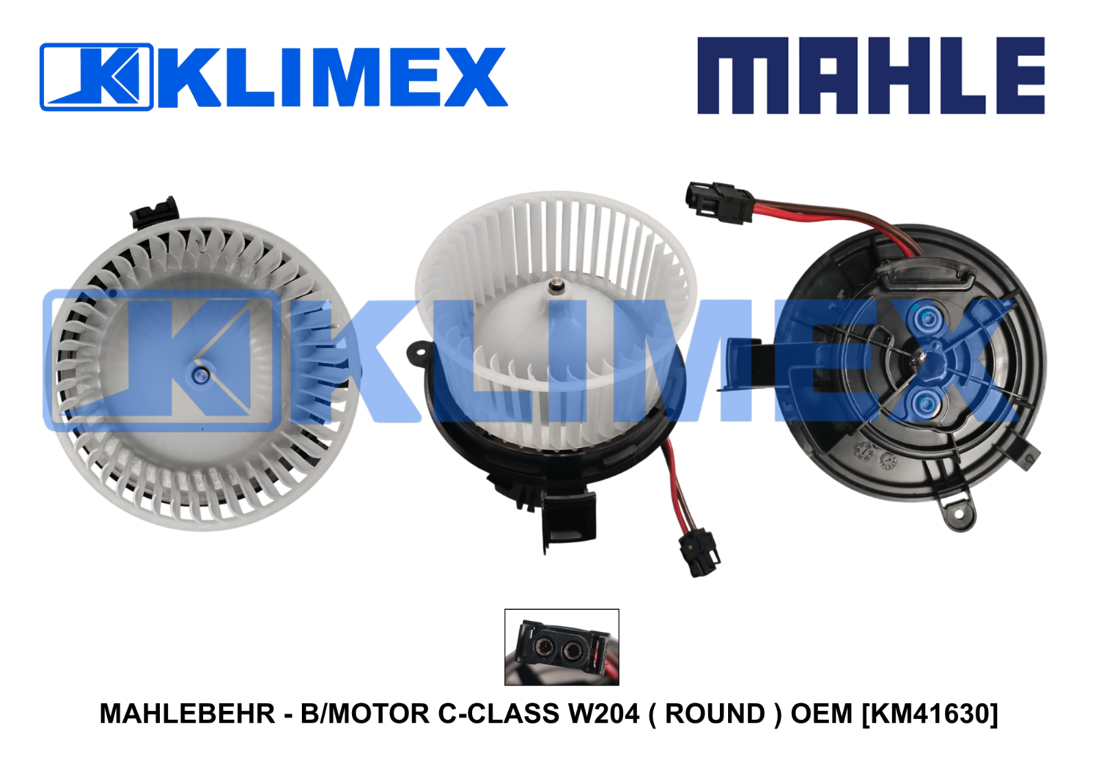 MAHLEBEHR - B_MOTOR C-CLASS W204 ( ROUND ) OEM [KM41630]
