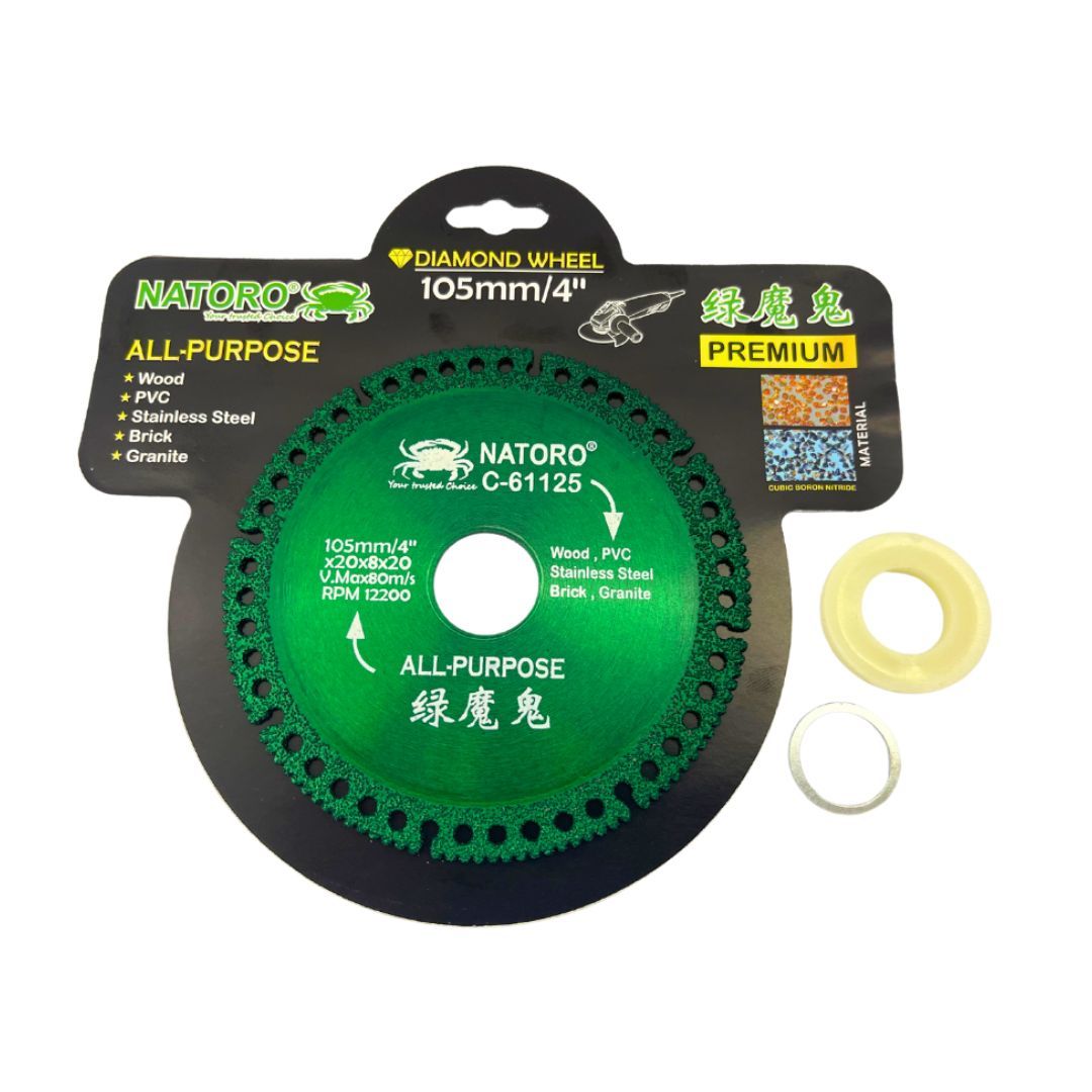 Multi Purpose Diamond Wheel 4" | NATORO
