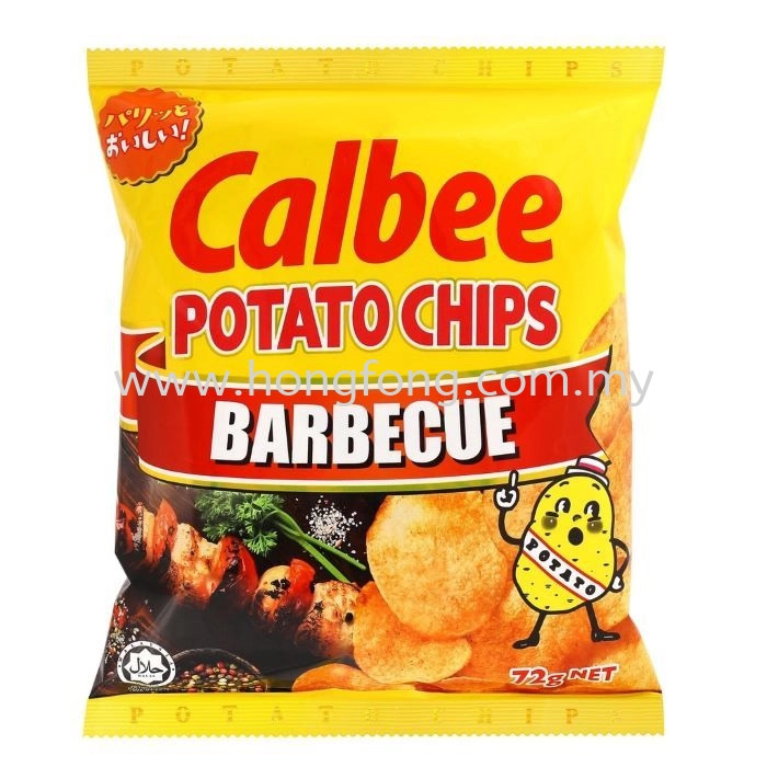 CALBEE P/CHIP BBQ-NEW(72G)