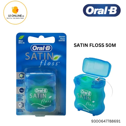 Oral-B Satin Dental Floss Mint (50m) *8691