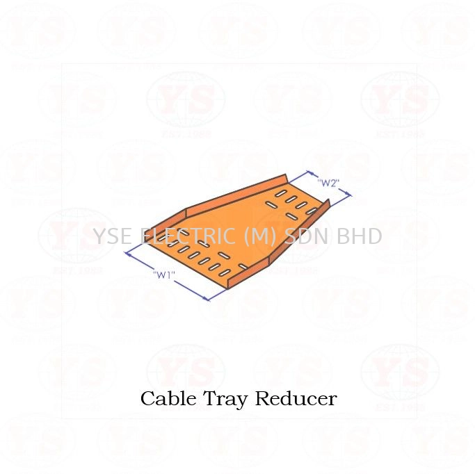 Cable Metal Tray Left Reducer Joint Cable Management Support System ...