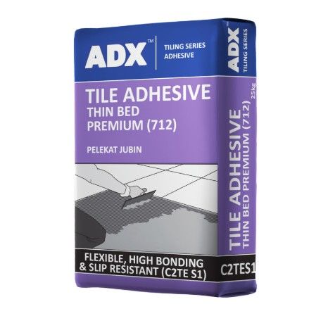 ADX Tile Adhesive 712  |  Thin Bed   |  Premium