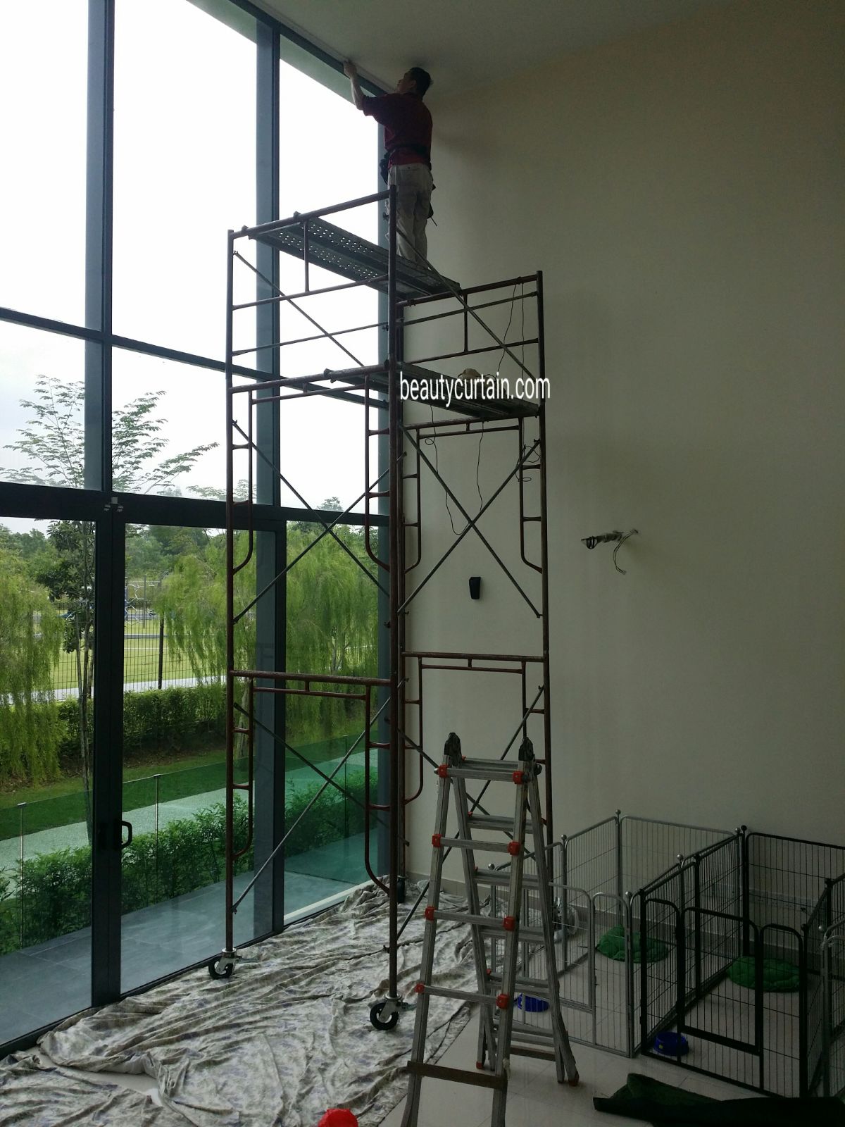Installation Service for Curtain Railing Track