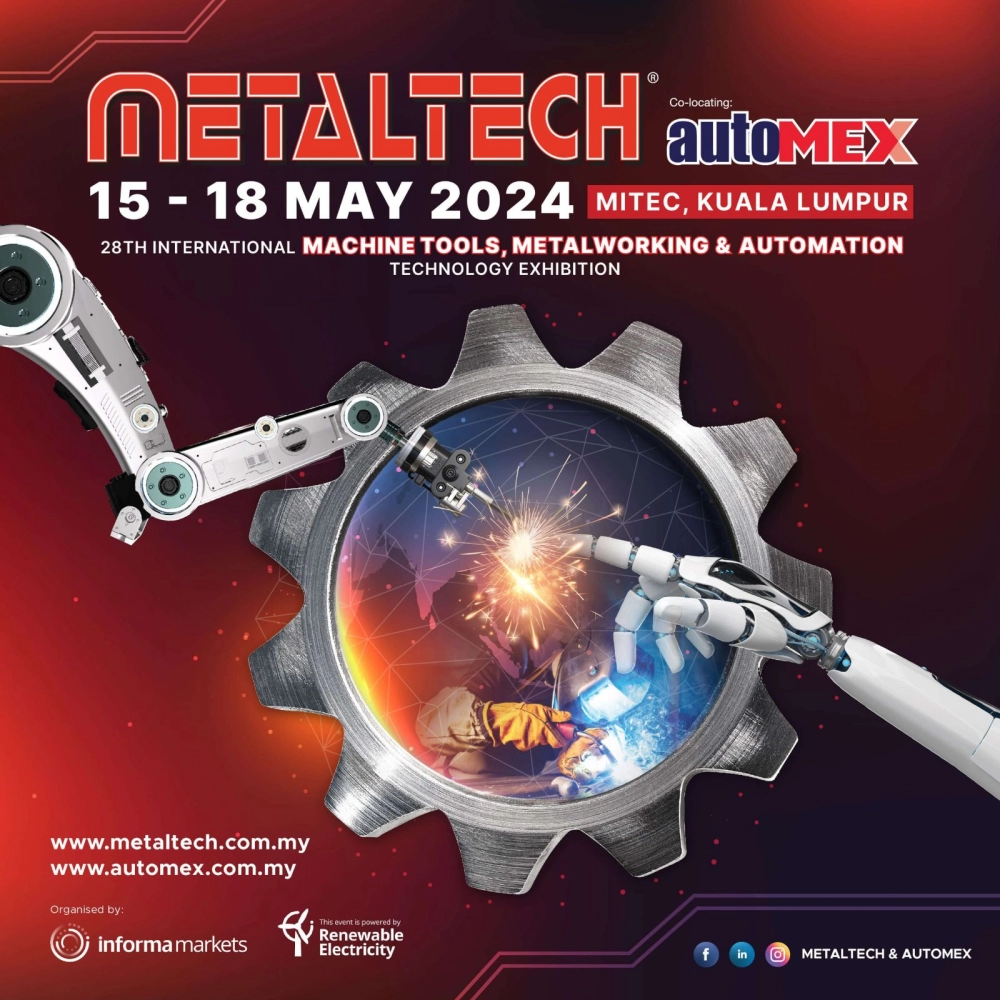 METALTECH & AUTOMEX 2024 | 15 - 18 MAY 2024 Malaysia Future, Upcoming,  Fair, Exhibition | NEWEVENT MALAYSIA