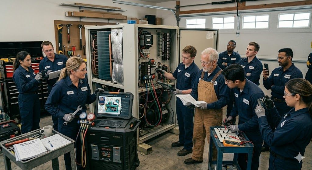 Online chiller installation course