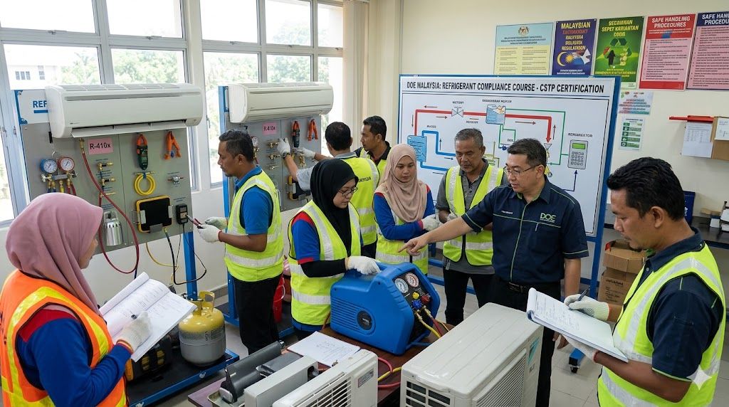 refrigerant compliance course Malaysia DOE
