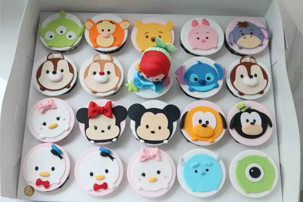 Tsum Tsum Cupcake