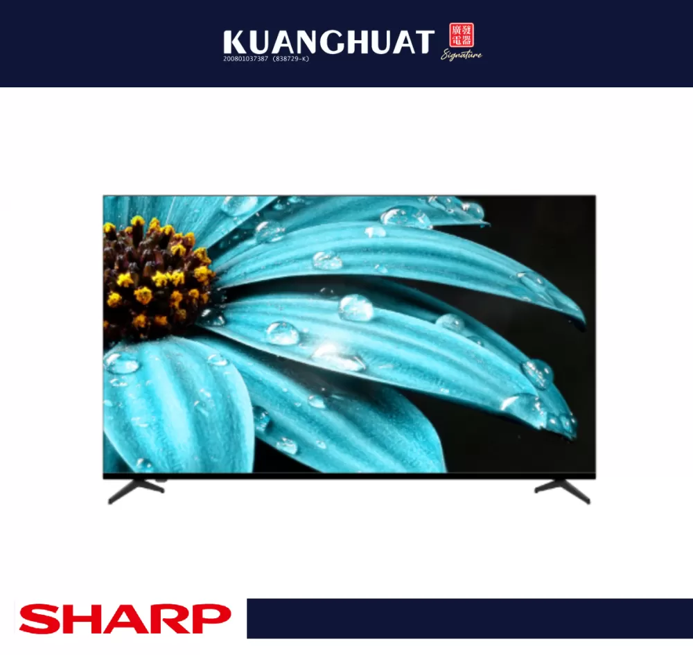 SHARP 50 Inch 4K UHD Google TV 4TC50FJ1X