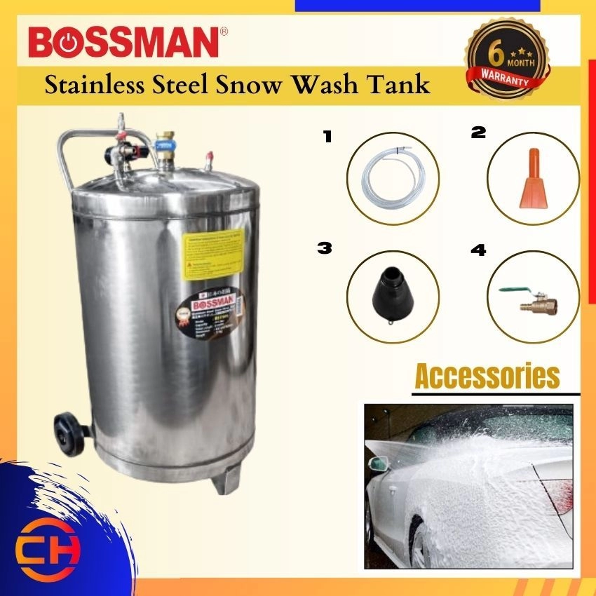 STEEL SNOW WASH TANK