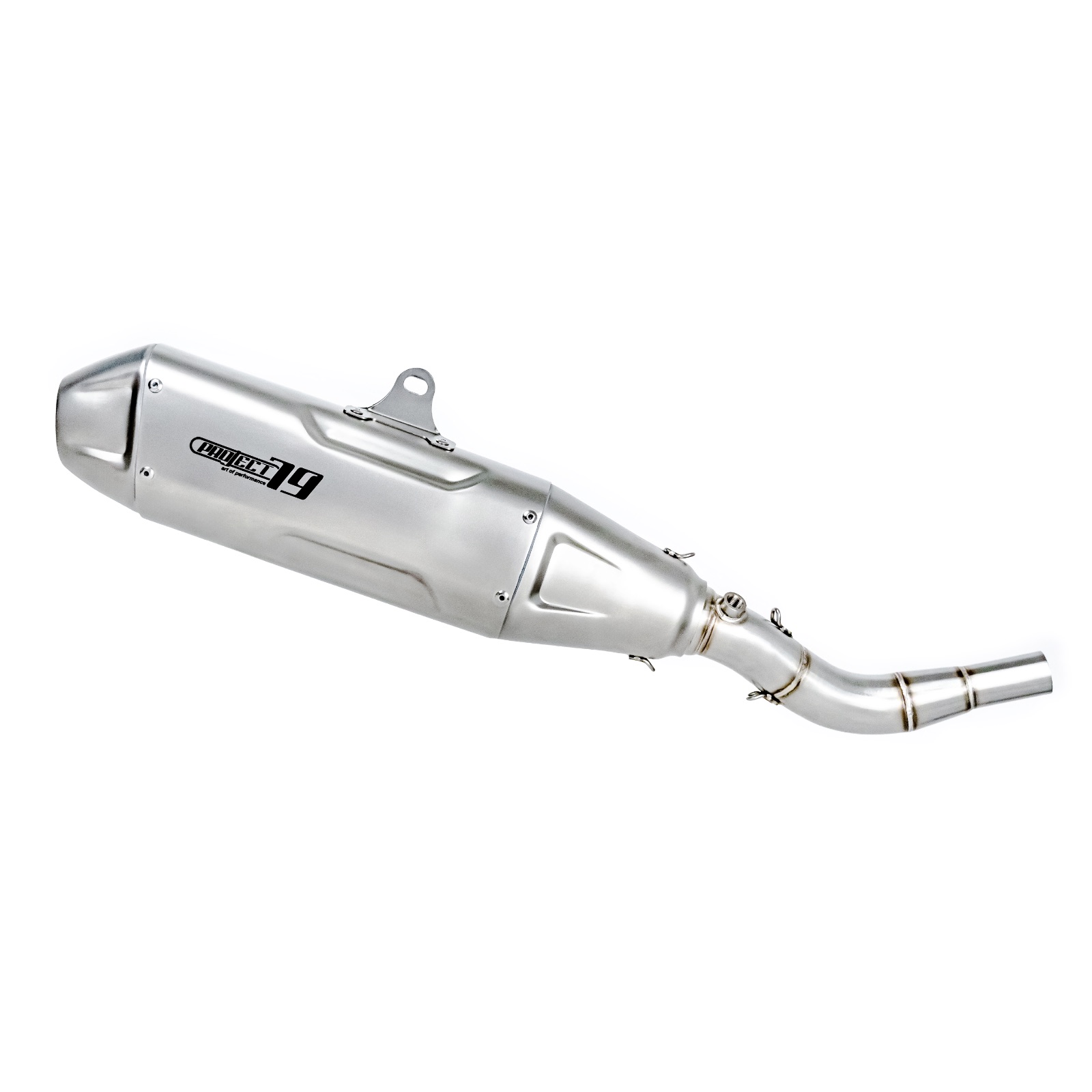 Project79 Stainless Steel Slip On Exhaust System QPLK25 + QPM28SV for Kawasaki KLX250