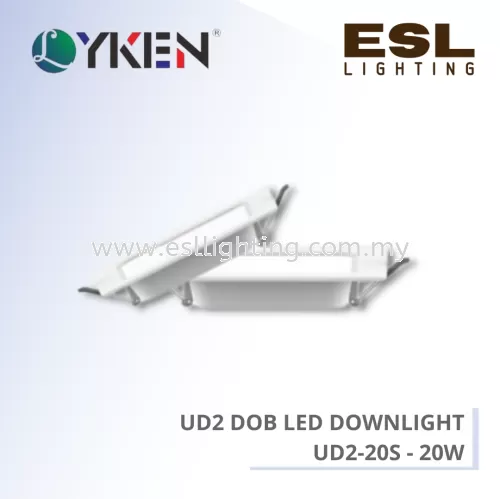 LYKEN UD2 Series DOB LED DOWNLIGHT - UD2-20S-20W 
