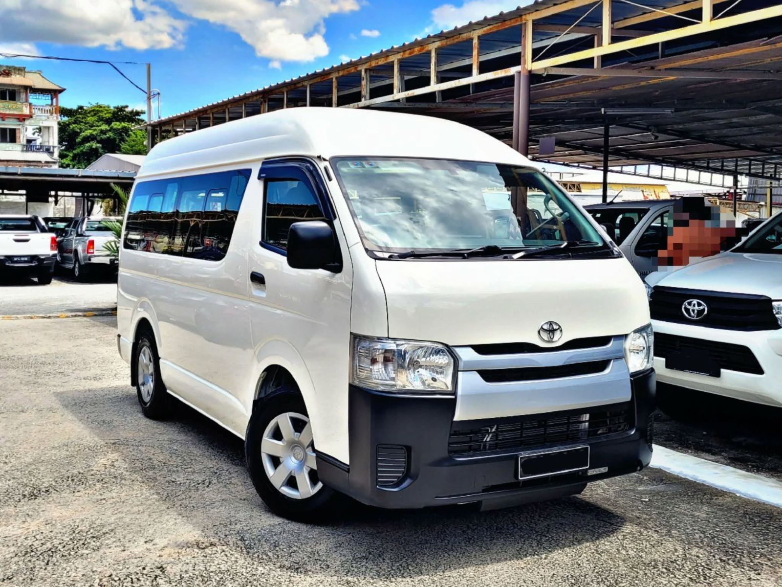 2014 TOYOTA HIACE WINDOW VAN  2.5D TIP TOP