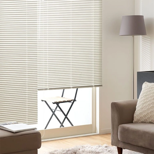 Blinds Wood Grain Blackout Matte