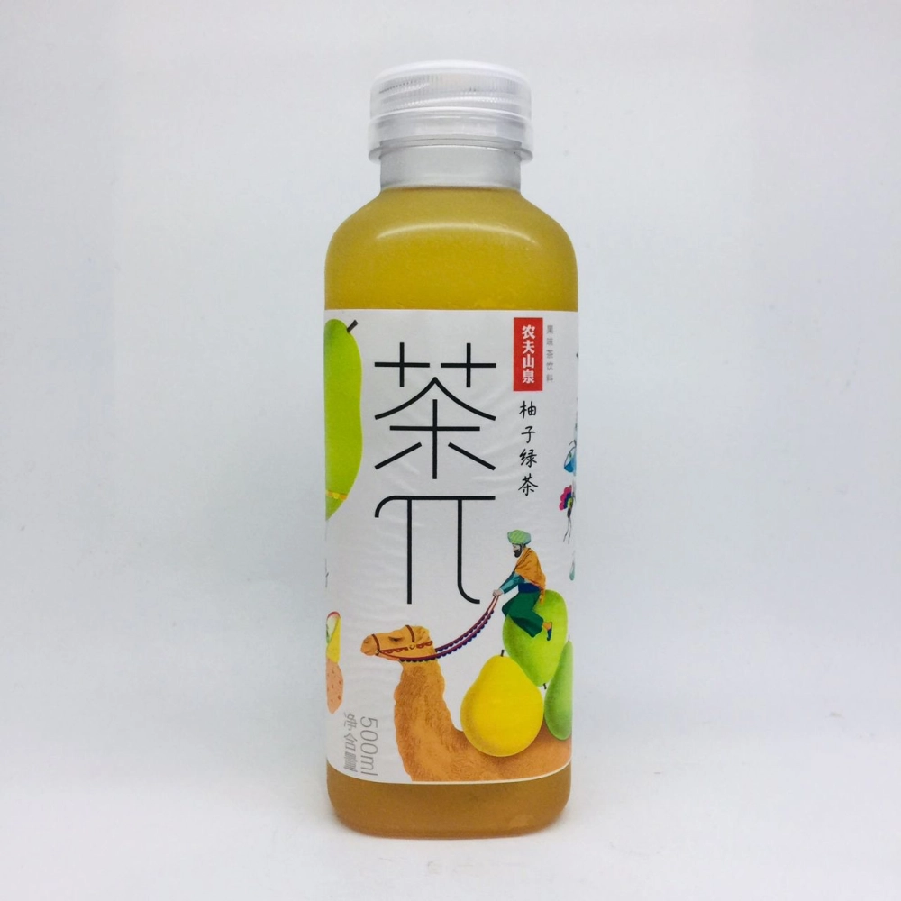 NongFu Spring Grapefruit Green Tea 農夫山泉柚子綠茶500ml