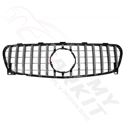 MERCEDES BENZ GLA X156 GT GRILLE BLACK CHROME