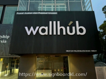 OUTDOOR 3D BOX UP LETTERING SIGNBOARD EXPERTS AT KUALA LUMPUR (KL), SELANGOR, BANTING, DENGKIL, DAMANSARA