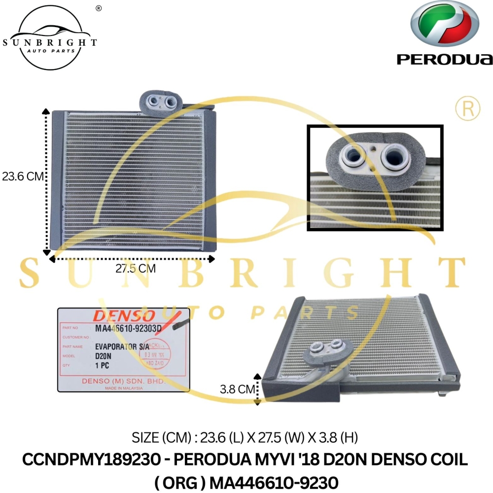 CCNDPMY189230 - PERODUA MYVI '18 D20N DENSO COIL ( ORG ) MA446610-9230