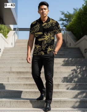 Custom Batik Sublimation T-Shirt