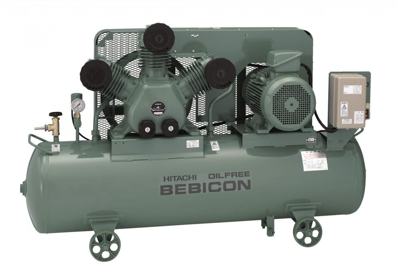 Oil Free Bebicon G-Series Air Compressor Horizontal Tank (0.4-11kW)