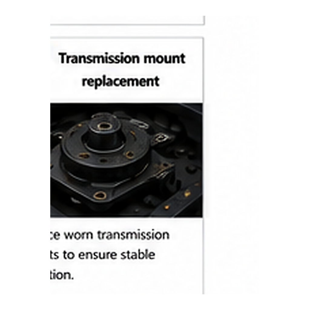Transmission Mount Replacement