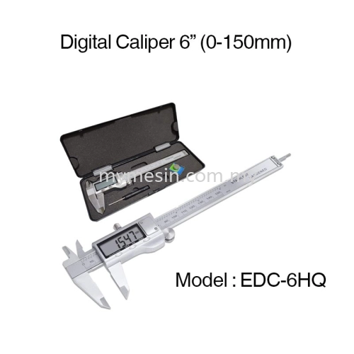 EYE EDC-6HQ Digital Caliper 6” (0-150mm) [Code: 1867]
