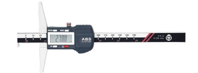 ABSOLUTE DIGITAL DEPTH GAUGE WITH SINGLE HOOK 2223-150