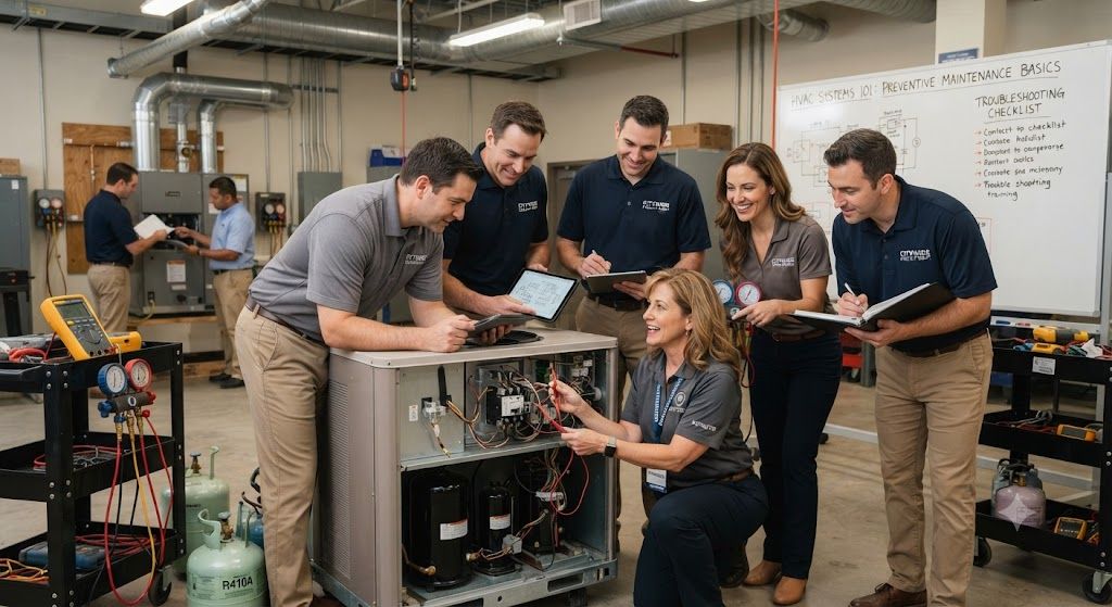 HVAC maintenance training for facility managers