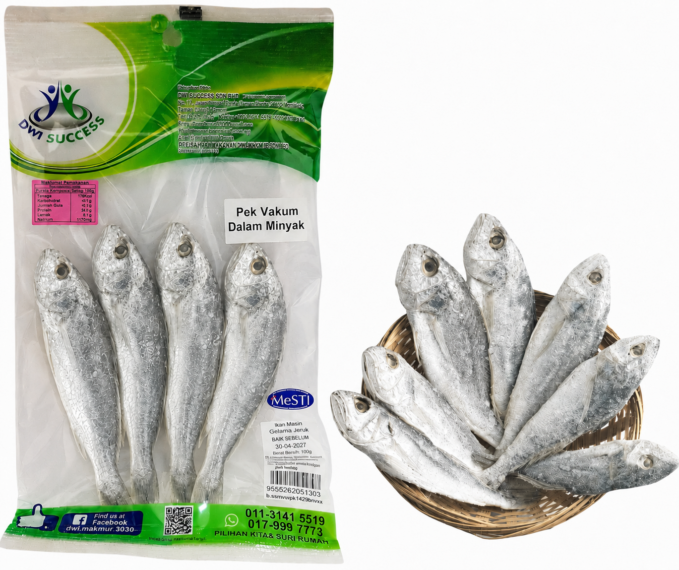 Jeruk Croaker 100 Grams RM6.40 X 5 Units C.Dwi Success