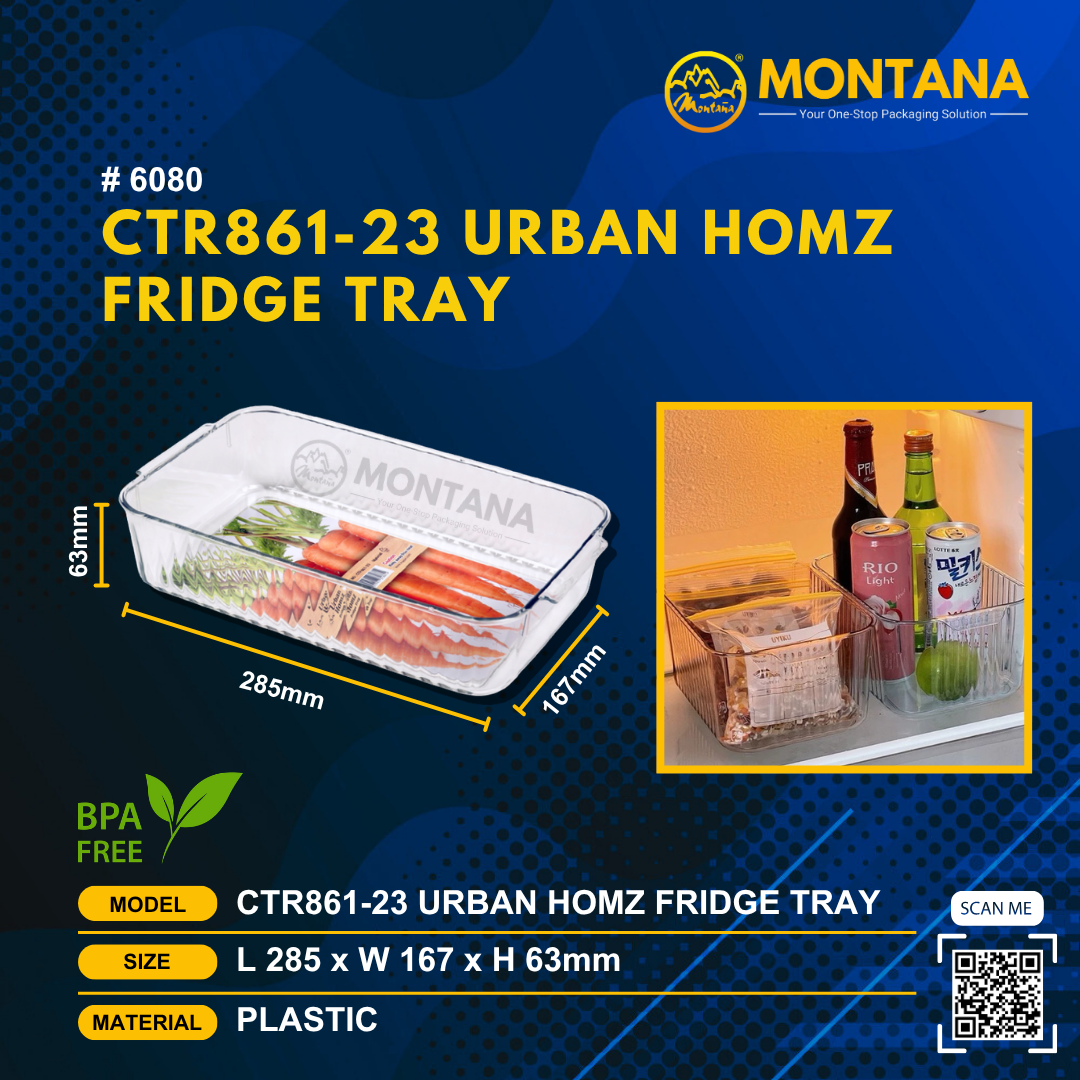 (6080) CTR861-23 URBAN HOMZ FRIDGE TRAY