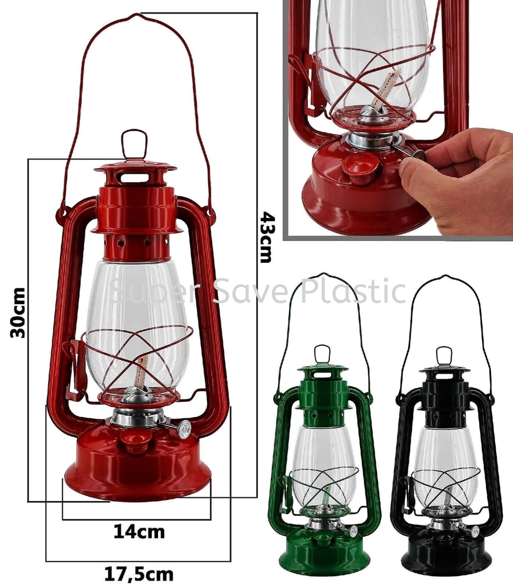 Vintage Portable Kerosene Lamp /Lampu Pelita Minyak Tanah/Metal Iron Camping Kerosene Lamp (30)