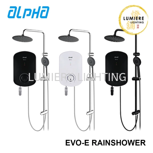 Alpha water heater - EVO-E RainShower