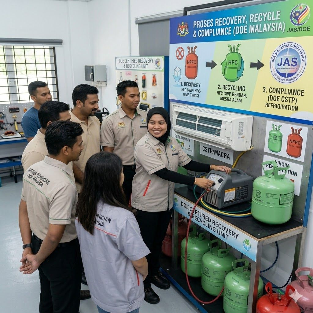 refrigerant compliance training Malaysia DOE