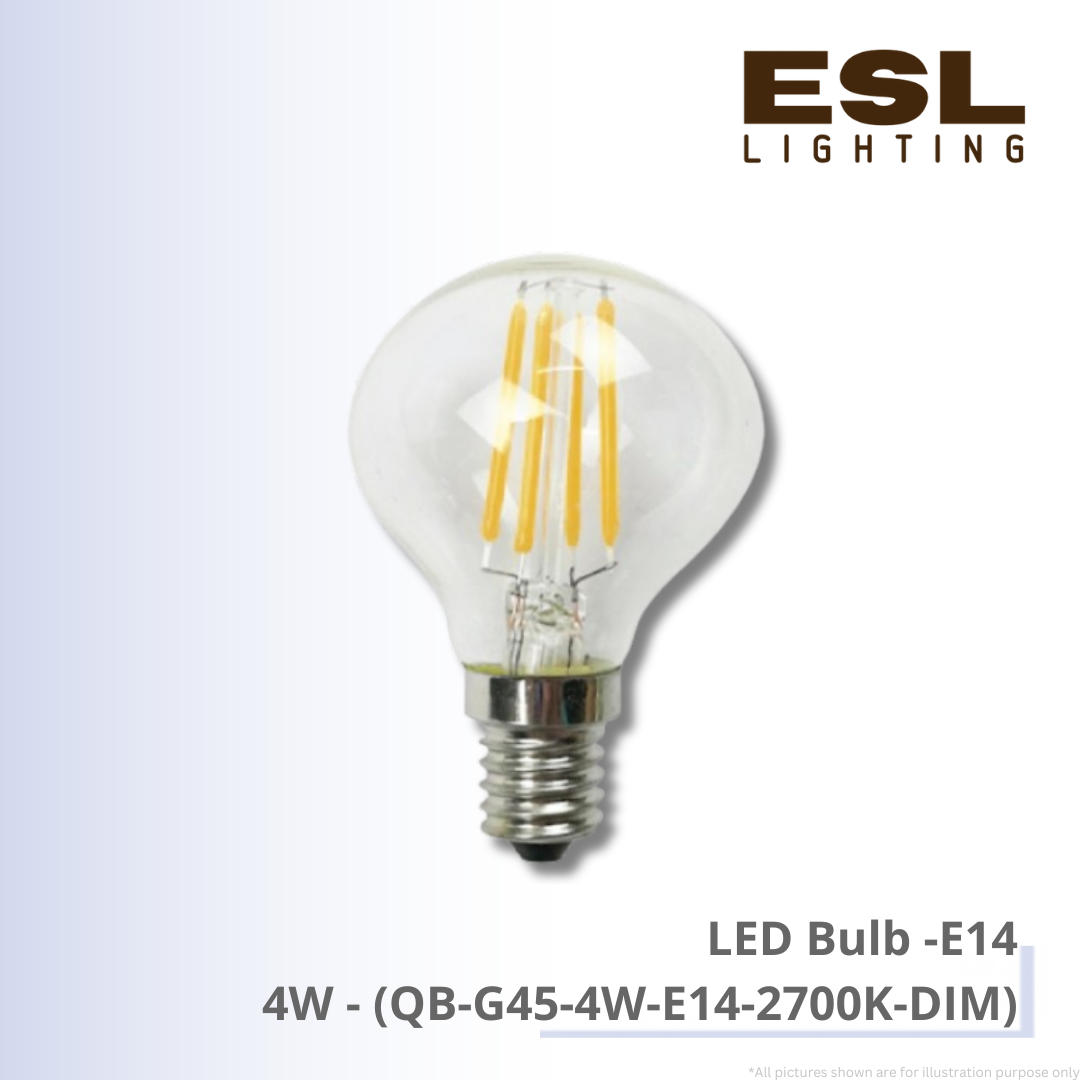 LED Bulb E14 4W - LQB-G45-4W-E14-2700K-DIM