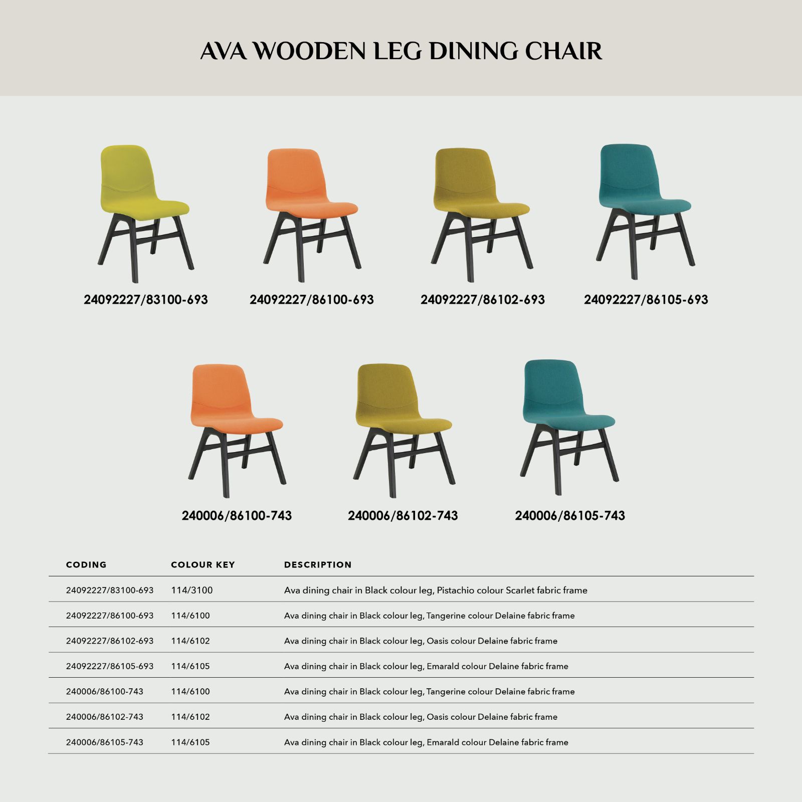 AVA DINING CHAIR